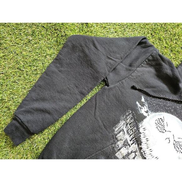 Disneyland Nightmare Before Christmas Hooded Sweatshirt SIZE SMALL By Hanes - Picture 4 of 6